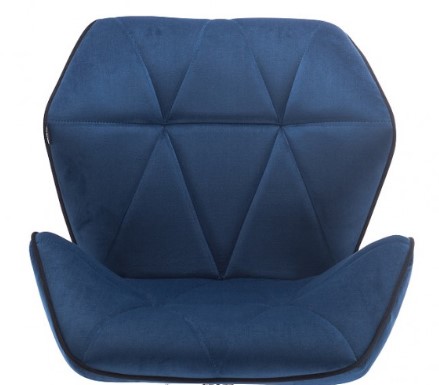 niebieskie fotele tapicerowane